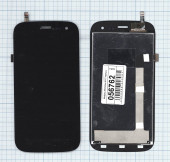 Модуль (матрица + тачскрин) для Micromax Canvas Magnus (A117), черный Модуль (матрица + тачскрин) для Micromax Canvas Magnus (A117), черный