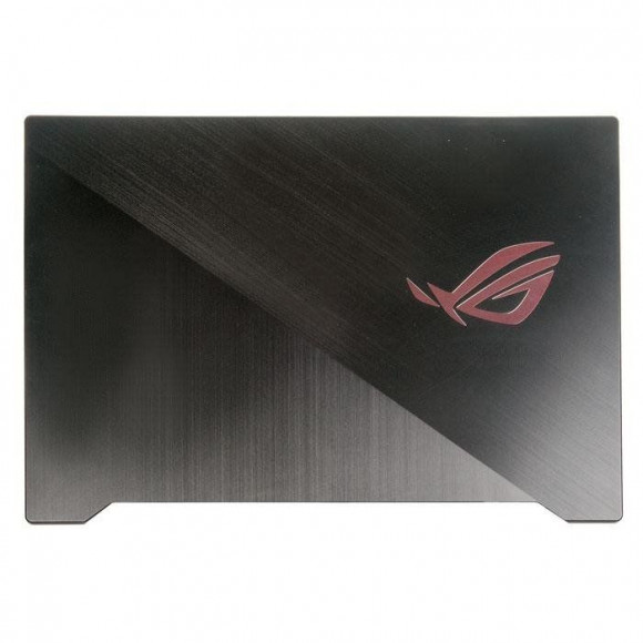 Крышка экрана (матрицы) Asus GX701GX черная, металлическая (мелкая царапинка) 13N1-66A0311, 13NR00X0AM0111