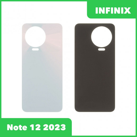 Задняя крышка для Infinix Note 12 2023 (X676C) (белый)
