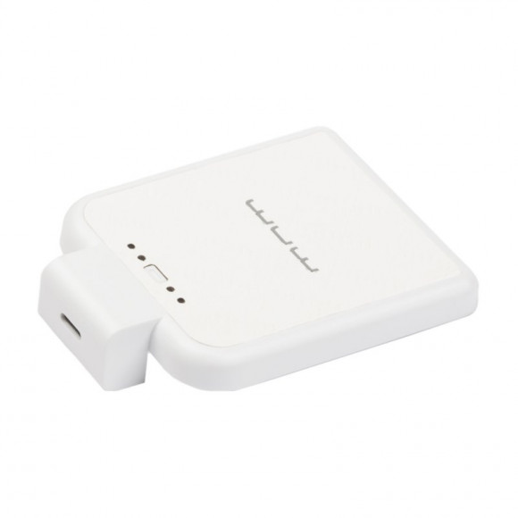 Дополнительная АКБ для устройств Apple 8 pin "WUW" на магните 2200 mA (белая)