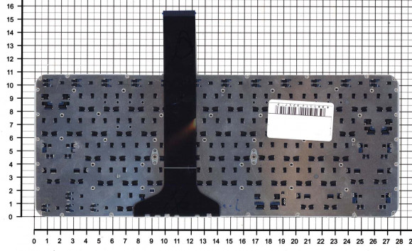 Клавиатура для ноутбука HP ChromeBook 11 G2, G3 G4 11-2000, 11-2100, черная