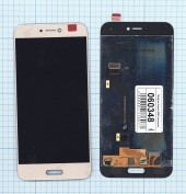Модуль (матрица + тачскрин) для Xiaomi Mi 5C, золотой