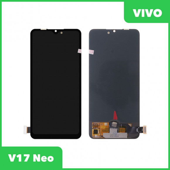 LCD дисплей для Vivo V17 Neo (1907) в сборе с тачскрином, OLED (черный) Premium Quality