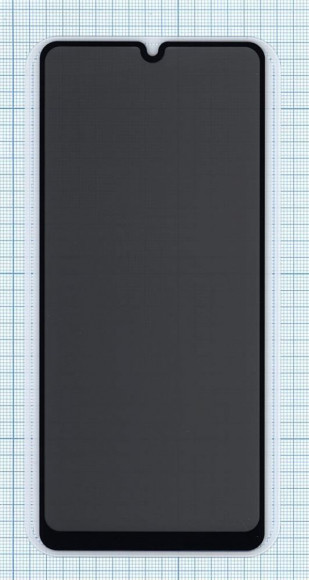Защитное стекло Privacy "Анти-шпион" для Samsung Galaxy A31 (A315F)