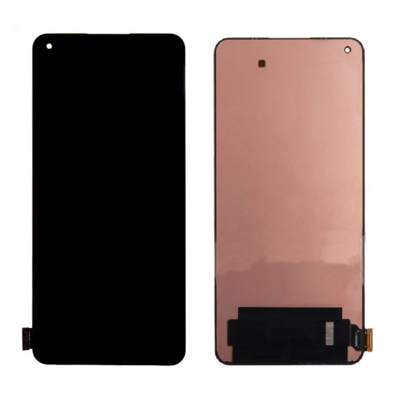 Дисплей для Xiaomi Mi 11 Lite/11 Lite 5G (M2101K9AG/M2101K9G) в сборе с тачскрином Черный - (OLED)
