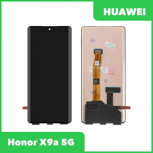 LCD дисплей для Huawei Honor X9a 5G (RMO-NX1) в сборе с тачскрином, 100% оригинал (черный)