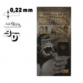 Защитное стекло для Apple iPhone X WK Kingkong Series 3D Full Cover Curved Edge Tempered Glass, черное