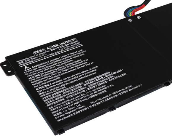 Аккумулятор (батарея) для ноутбука Acer Aspire AC14B3K/AC14B8K 15.2V 15.2V 3200mAh