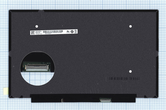 Матрица (экран) для ноутбука B140HAK02.7, 14", 1920x1080, 40 pin, LED, матовая