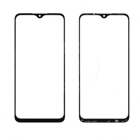 Стекло для переклейки на Xiaomi Redmi Note 9 (черный) HC