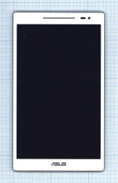 Модуль (матрица + тачскрин) для ASUS ZenPad 8.0 (Z380KL), белый с рамкой