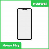 Стекло + OCA пленка для переклейки Huawei Honor Play (COR-L29), черный