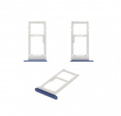 Держатель (лоток) SIM-карты для Samsung Galaxy Note 9 (N960F), синий