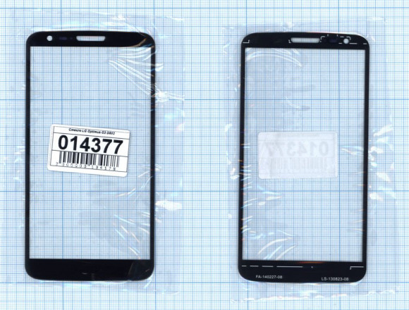Стекло для LG G2 D802, черный