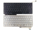 Клавиатура для ноутбука Apple MacBook A1286 с SD черная, большой Enter Клавиатура для ноутбука Apple MacBook A1286 с SD черная, большой Enter
