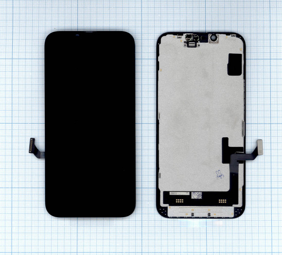 Дисплей для Apple iPhone 14 в сборе с тачскрином черный