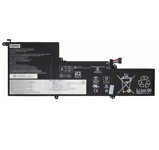 Аккумулятор (батарея) для ноутбука Lenovo Yoga Slim 7 14, 7-14ARE05 (L19C4PF4, L19D4PF4), 60.7Wh, 3955мАч, 15.36В