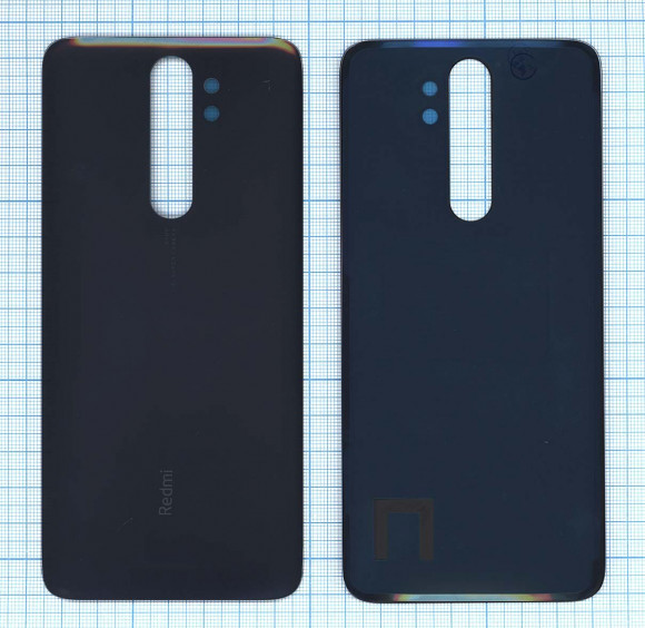 Задняя крышка корпуса для Xiaomi Redmi Note 8 Pro, черная