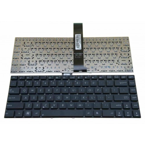 Клавиатура для ноутбука ASUS K46 Без креплений под болты. РУССКАЯ РАСКЛАДКА