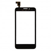Сенсорное стекло (тачскрин) для Alcatel OT7025, 7025D Snap, черный