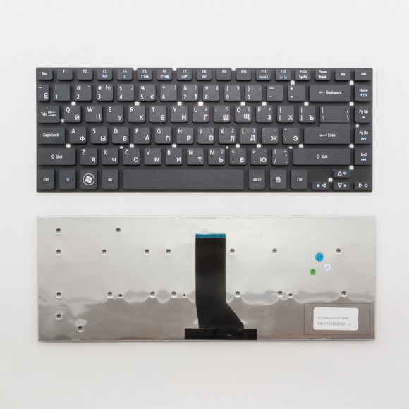 Клавиатура для ноутбука Acer Aspire 3830, 4830 черная без рамки