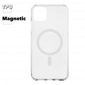 Чехол для Apple iPhone 11 Pro Max WK Anti-Knock Magnet Case, прозрачный