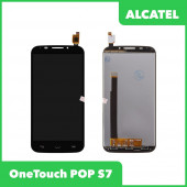 LCD Дисплей для Alcatel OT-7045Y (Pop S7) в сборе с тачскрином, черный LCD Дисплей для Alcatel OT-7045Y (Pop S7) в сборе с тачскрином, черный
