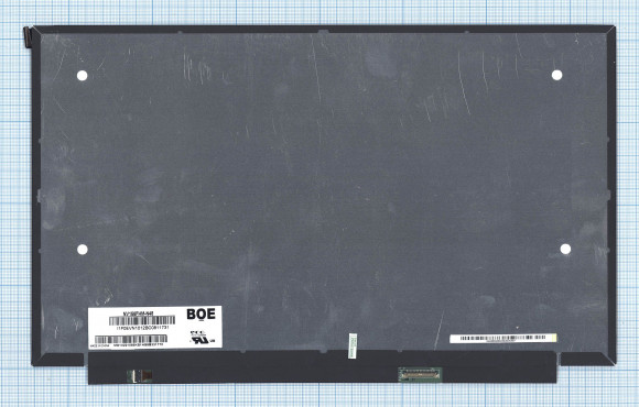 Матрица NV156FHM-N48 matte, 15.6", 1920x1080 (Full HD), 30 pin, светодиодная (LED), Slim (тонкая), матовая, без креплений