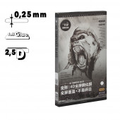 Защитное стекло для Apple iPhone 7, 8 WK Kingkong Series 4D Full Cover Curved Edge Tempered Glass, белое