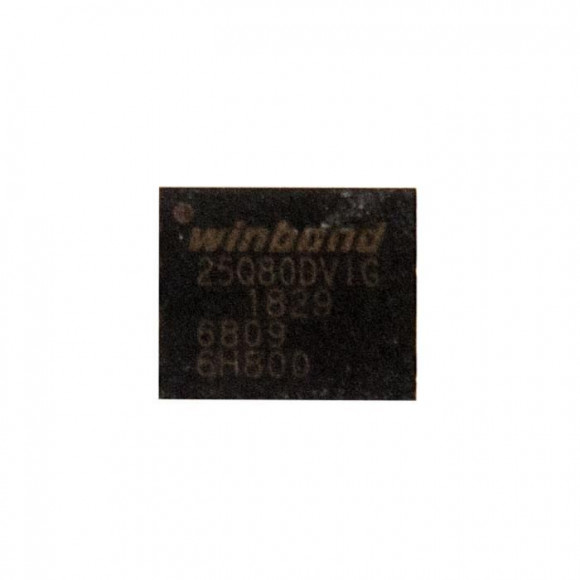 Флеш память W25Q80DVIG 25Q80DVIG QFN-8 с разбора