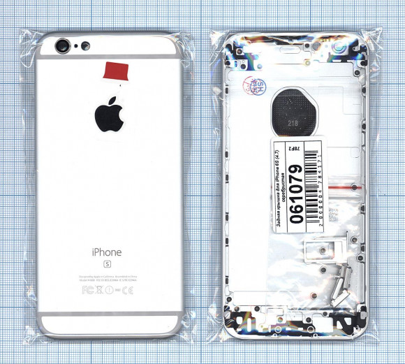Задняя крышка для Apple iPhone 6S (4.7"), серебристый