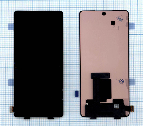 Дисплей для Xiaomi Mi Mix 4 в сборе с тачскрином черный