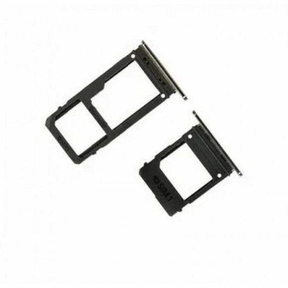 Держатель SIM Samsung A520F, A720F (A5, A7 2017) черный