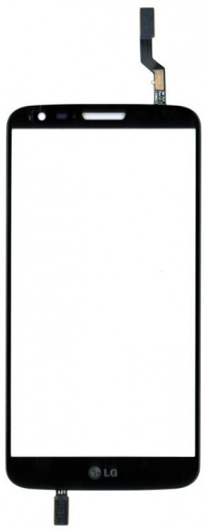 Сенсорное стекло (тачскрин) для LG Optimus G2 D801, черный
