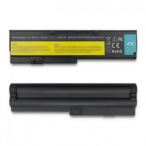 Аккумулятор (батарея) для ноутбука Lenovo ThinkPad X200 (42T4536) 10.8V 5200mAh