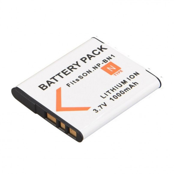 Аккумулятор для камеры Sony (NP-BN1) DSC-TX30, DSC-W610, DSC-W830, DSC-W650, DSC-WX7, DSC-W350 (1000mAh), OEM