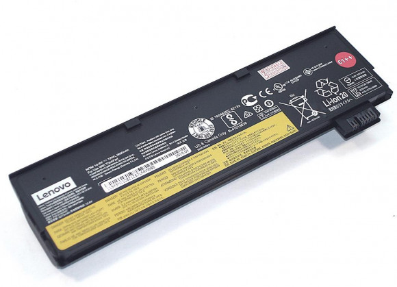 Аккумулятор (батарея) для ноутбука Lenovo P51s/T470 (01AV427 61++), 10.8В, 72Wh, 6600мАч, черная (оригинал)