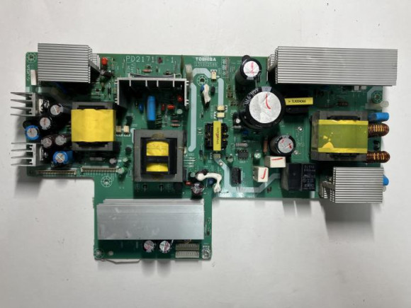 Блок питания PD2171 от ТВ Toshiba 32WL58R с разбора