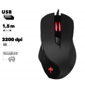 Мышь игровая проводная Smartbuy RUSH черная + коврик (SBM-730G-K) Мышь игровая проводная Smartbuy RUSH черная + коврик (SBM-730G-K)