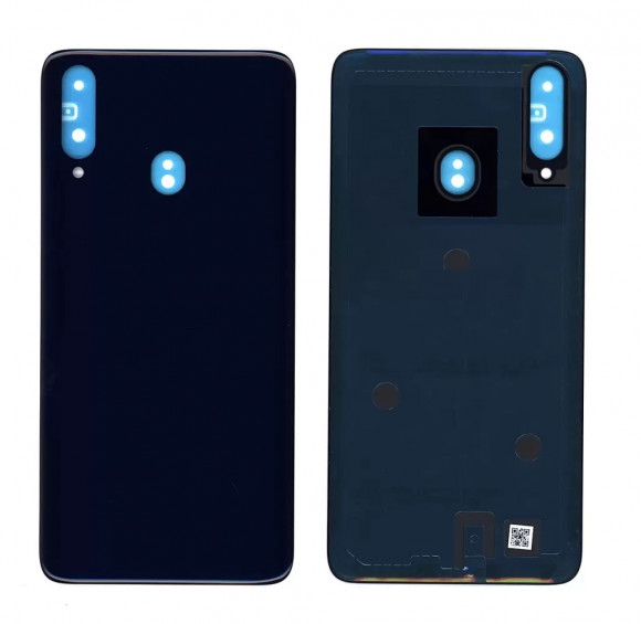 Задняя крышка корпуса для Samsung Galaxy A20S (A207F), синяя