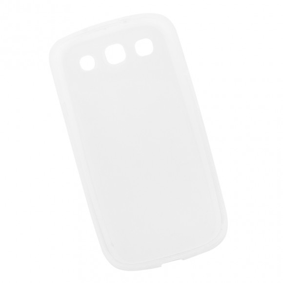 Чехол силиконовый "LP" для Samsung Galaxy S3 TPU, прозрачный (европакет)