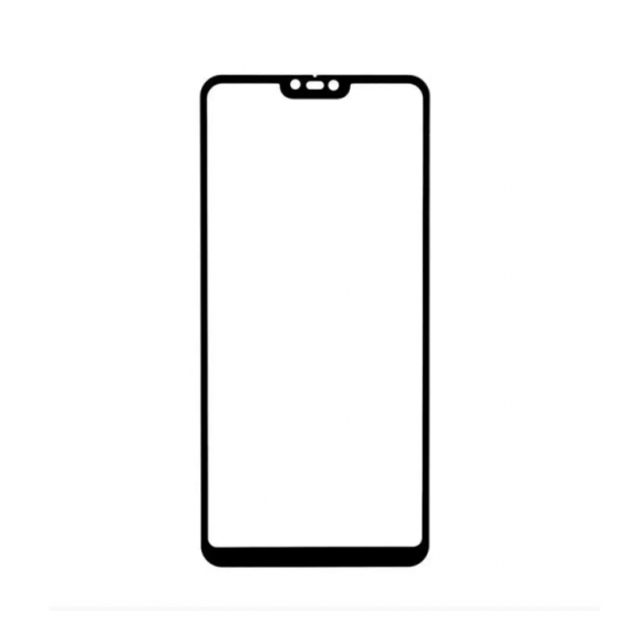 Защитное стекло "Полное покрытие" для Xiaomi Mi 8 Lite, черное