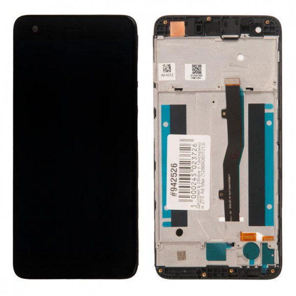 Дисплей в сборе с тачскрином ZTE A6 Max (126650601013) оригинал