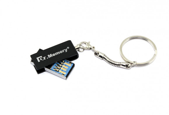 Флешка USB Dr.Memory 005 64GB, USB 3.0, серебристый