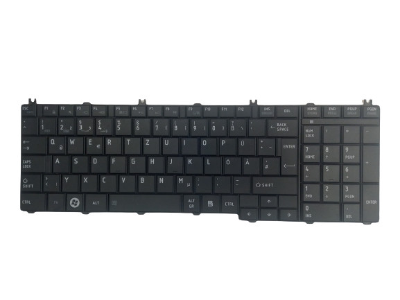 Клавиатура ноутбука TOSHIBA Satellite C670D (с разбора)