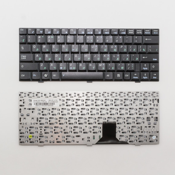 Клавиатура для ноутбука Asus Eee PC 904H, 905, U1, U1E черная