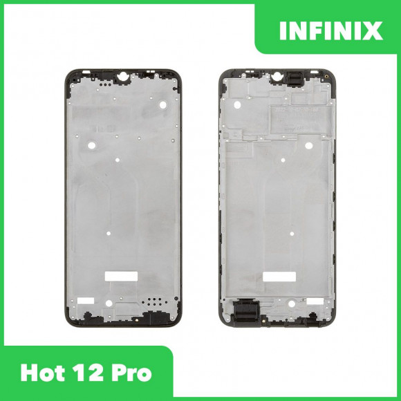 Рамка дисплея для Infinix Hot 12 Pro (X668C) (серебристый)