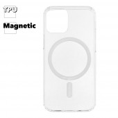 Чехол для Apple iPhone 12 Mini WK Anti-Knock Magnet Case, прозрачный