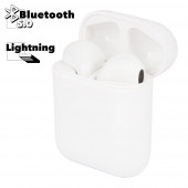 TWS Bluetooth гарнитура вставная стерео Remax TWS Wireless Bluetooth Headset Air Plus, белая