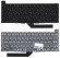 Клавиатура для ноутбука Apple MacBook Pro 16 Retina A2141 Late 2019 Г-образный Enter
